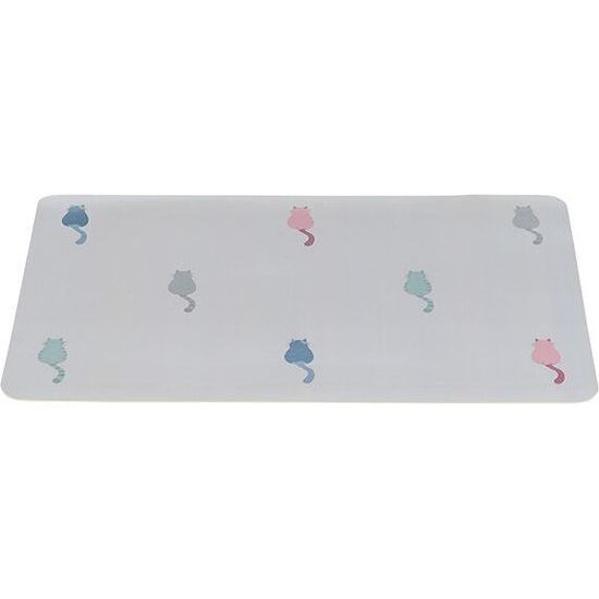 Trixie Prostírání pod misky Lilly 44 x 28 cm šedá