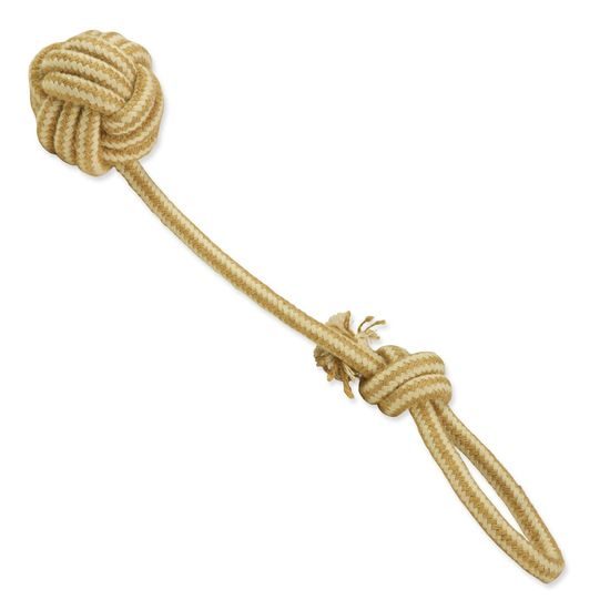 Dog fantasy Hračka přetahovadlo Juta míč házecí 38cm