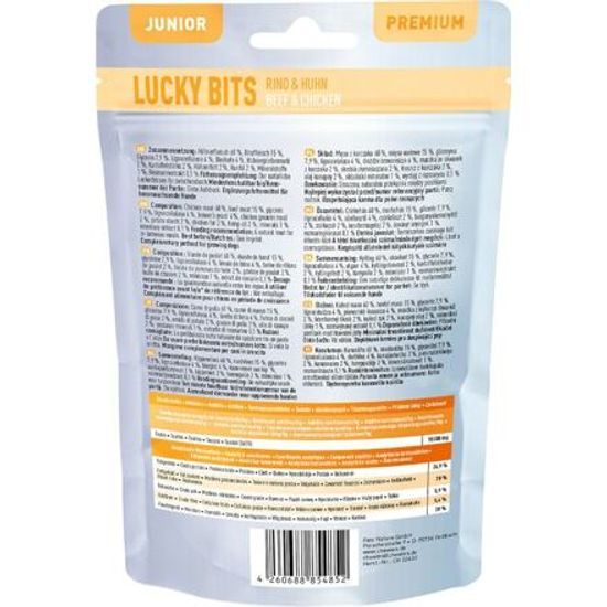 Chewies Lucky Bits Junior Hovězí a kuře 80 g