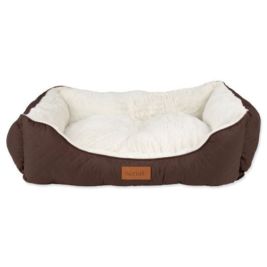 Scruffs Pelech Wilton Box Bed hnědý XL 90x70cm