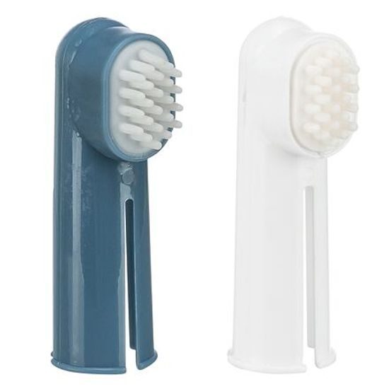 Trixie Zubní kartáček na prst (2ks)