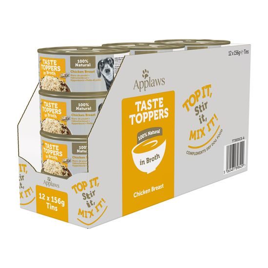 Applaws konzerva Dog Taste Toppers Broth