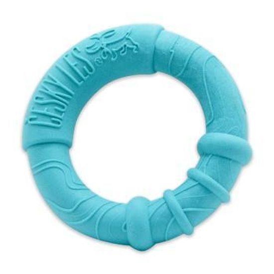 Akinu ČESKÝ LES Házecí kroužek hračka pro psy nebeská modrá