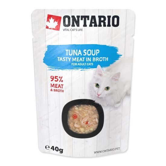 Ontario Polévka tuňák 40g