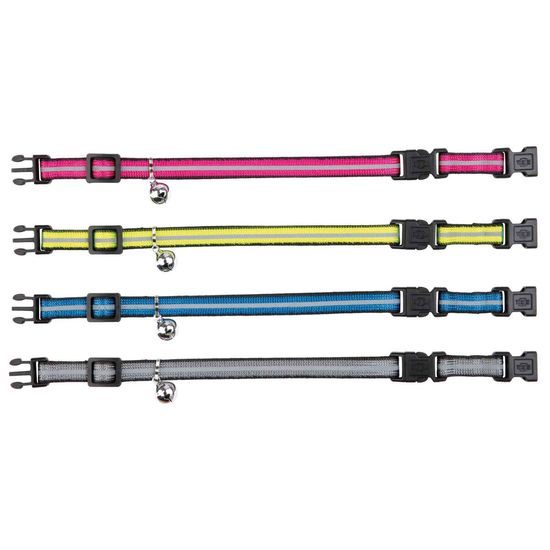 Trixie Reflexní obojek pro kočky dvě spony pro větší bezpečí