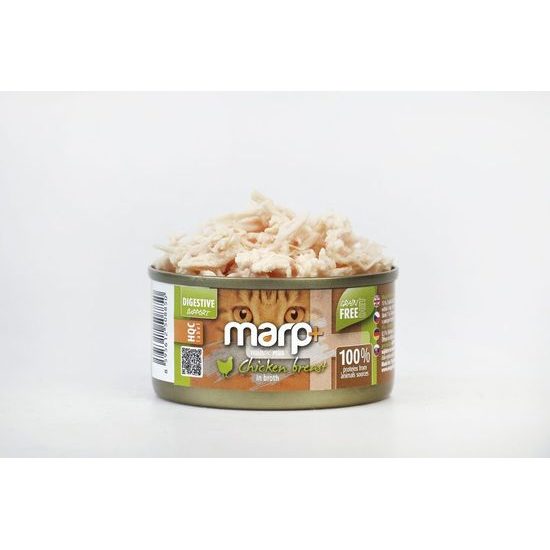 Marp Holistic Plus konzerva pro kočky Kuřecí prsa ve vývaru 24x70g
