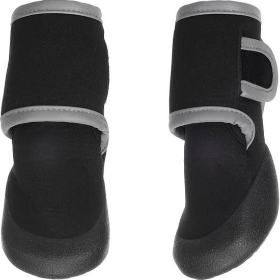 Flamingo Botičky Laky 2 ks černé L 5,7x5,4cm