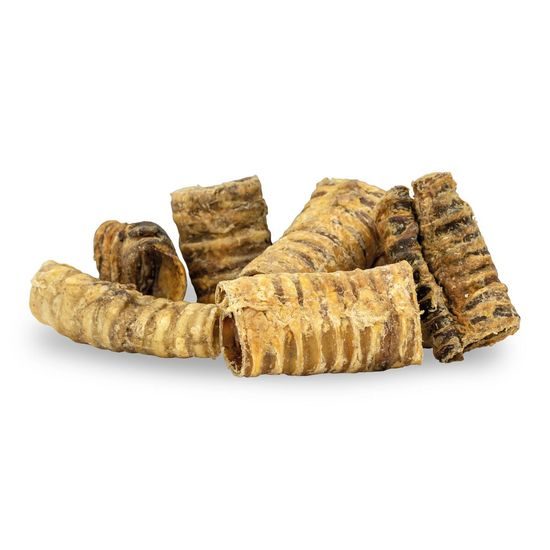 KidDog 100% Natural Snack hovězí trachea 4-8 cm / 300 g