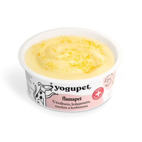 Yogupet Jogurt pro psy Flamapet s kurkumou