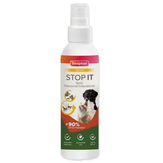 Beaphar Sprej STOP IT interiérový odpuzovač pro kočky a psy 200ml