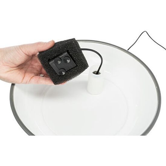 Trixie Pítko fontána VITAL FLOW keramická 1,5l šedo/bílé