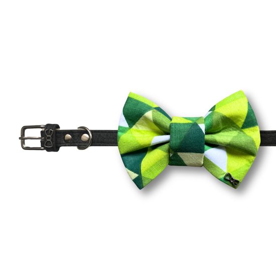 FUNKY DOG Zelený psí motýlek