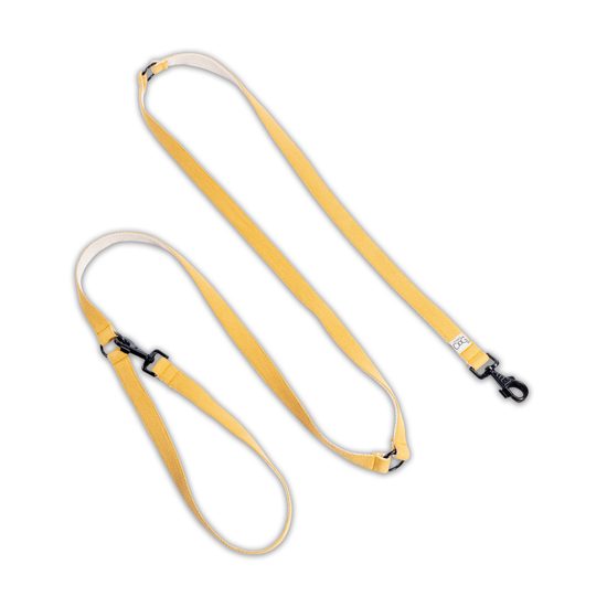 FUNKY DOG Konopný hořčicový obojek pro psa 2,5 cm