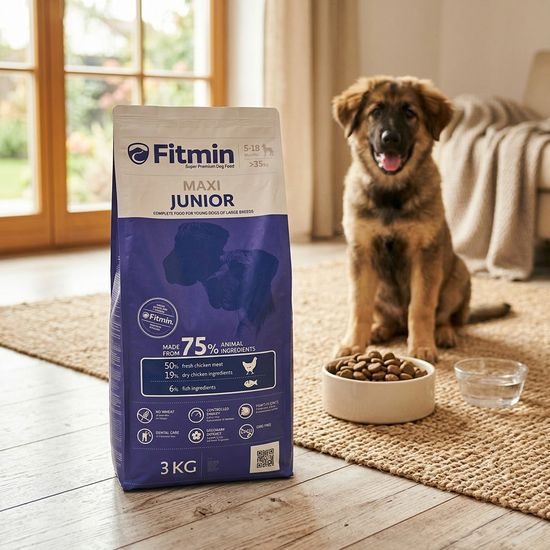 Fitmin Maxi Junior krmivo pro psy 3 kg