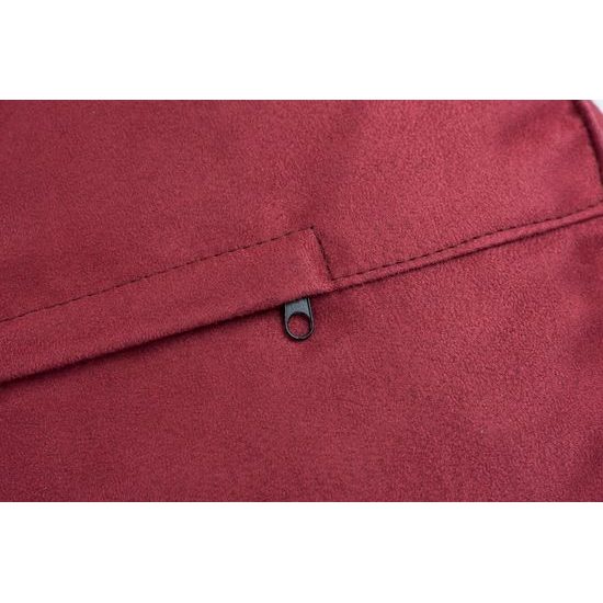 Kulatý pelíšek Aminela Full comfort 50/12cm červená