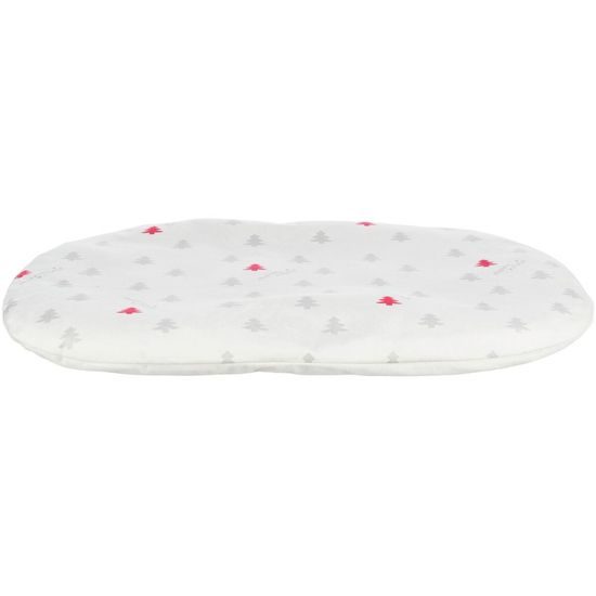 TRIXIE Xmas cushion NIVIA vánoční polštář oválný krémový