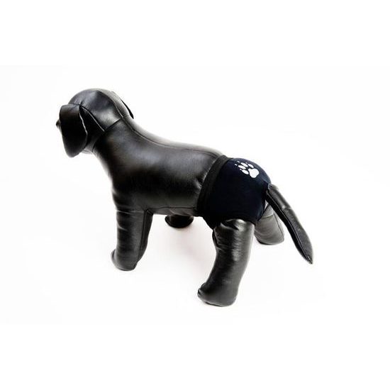 Samohýl Exclusive Hárací kalhotky "Gina" černá s tlapkou 80 cm