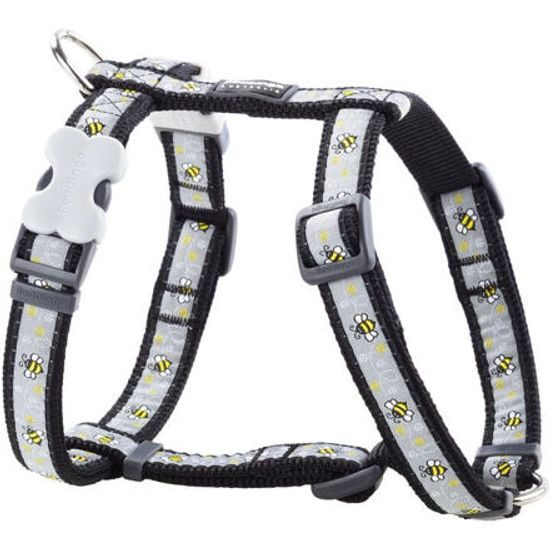 Red Dingo Postroj 20 mm x 45-66 cm Bumble Bee Black