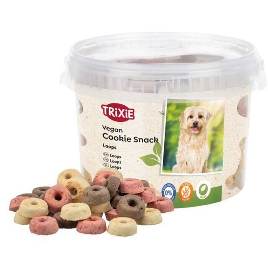Trixie Vegan Cookie Loops sušenkové kroužky 1,3 kg