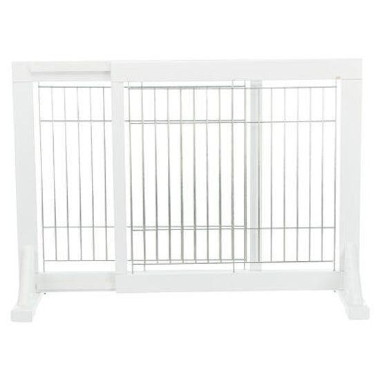 Trixie Posuvná bariéra pro psy 65-108x61x31 bílá