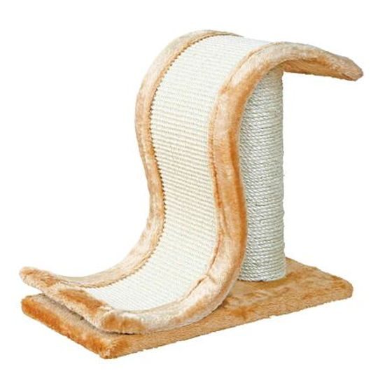 Trixie Škrábací vlna s podestou a válcem 25x39x44cm hnědá