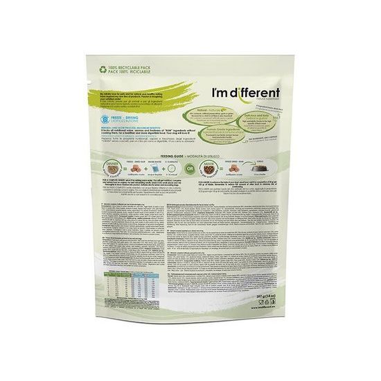 I'm different Duck DINNER mrazem sušené raw krmivo s kachnou 397 g