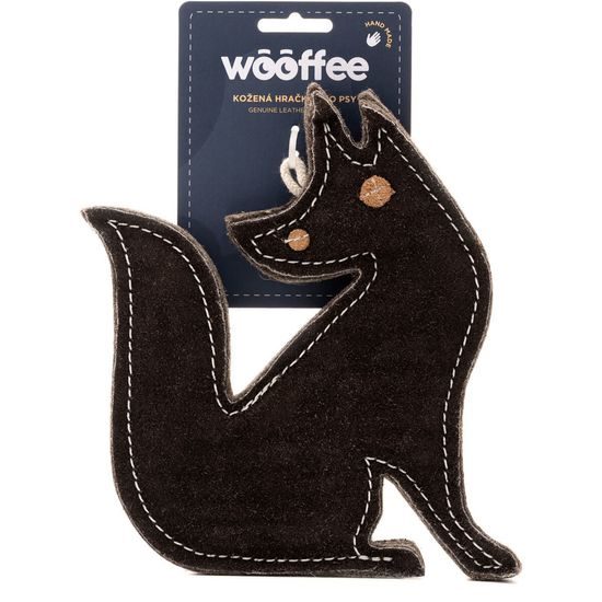 Wooffee kožená hračka Liška