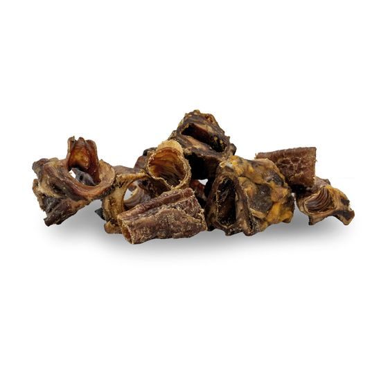 KidDog 100% Natural Snack vepřová krájená průdušnice 4 - 5 cm / 200 g