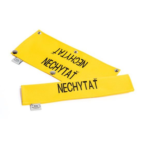 FUNKY DOG Žlutý návlek na vodítko