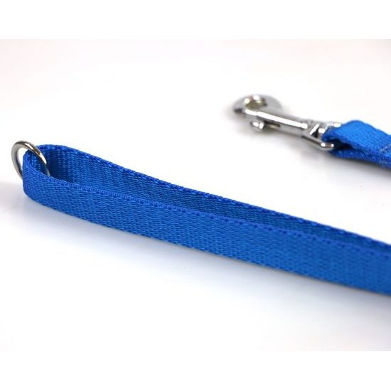 Aminela popruhové vodítko 15mm/140cm modré