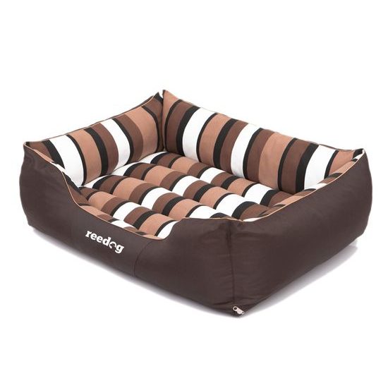 Reedog Pelíšek Comfy Brown & Stripes