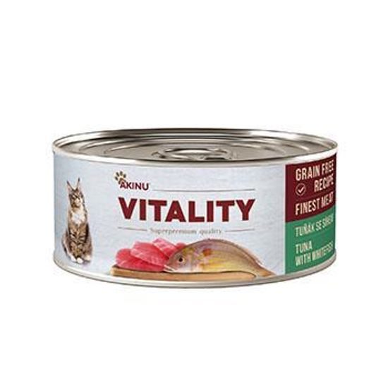 Akinu VITALITY Tuňák & síh konzerva pro kočky 70 g