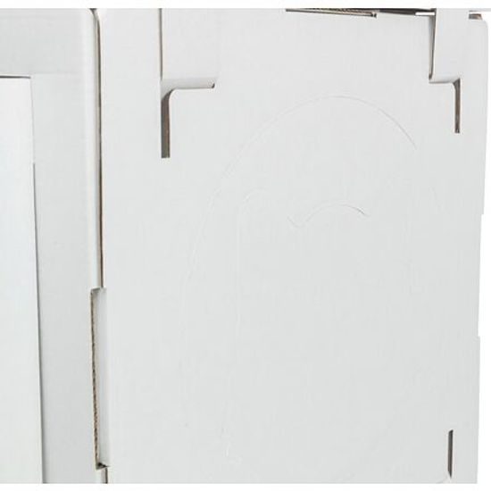 Trixie CASA CARA kartonový nábytek pro kočky 93x82x30,5cm nosnost 8kg bílá