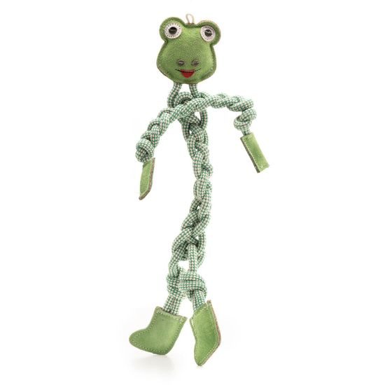 Wooffee provazový dlouhán Žába