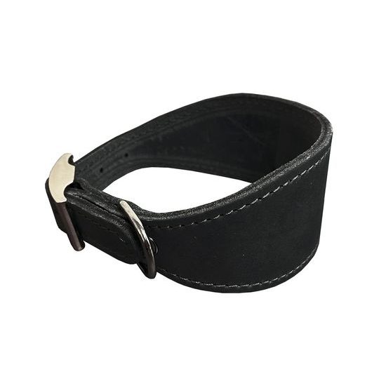 BAFPET Kožený obojek VIPET černá