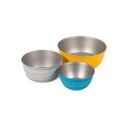 Farm company nerezová miska 1,8l žlutá