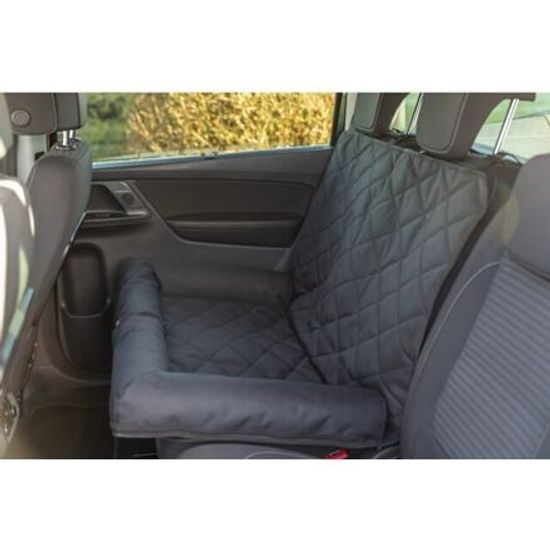 Trixie Polštářový potah do auta dvojitý 95x 10x 50cm černá