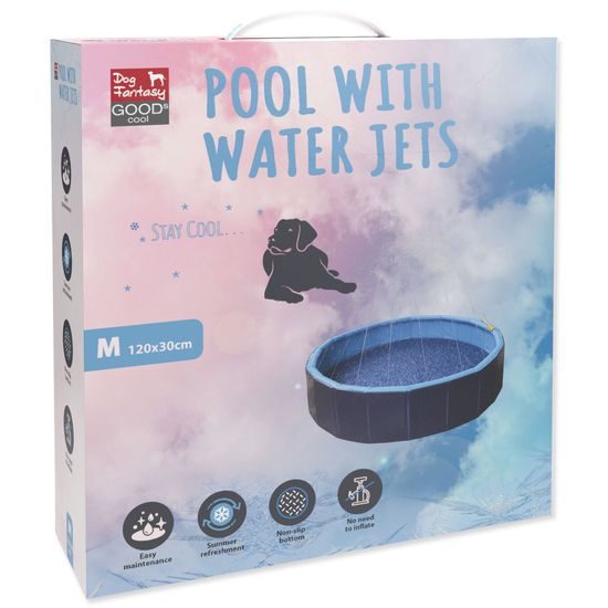 Dog fantasy Bazének s vodními tryskami 120x30m
