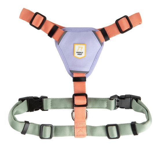 Woolly Wolf Color Block Harness