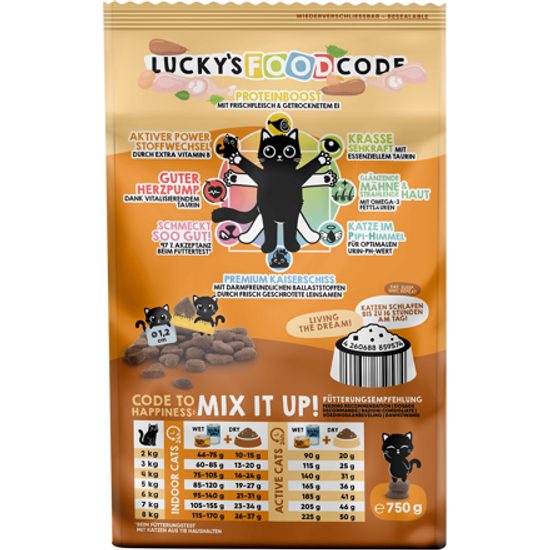 Lucky Lou Adult Geflügel & Ente s kachním 750 g