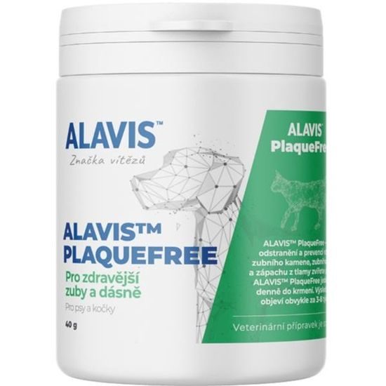 Alavis Plaquefree pro psy a kočky plv 40g