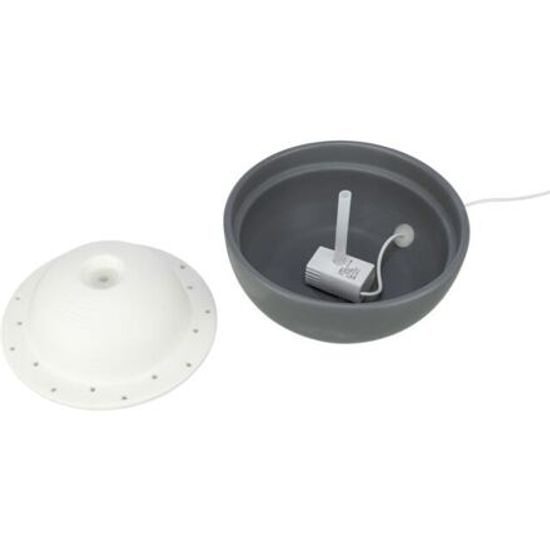 Trixie Vital Dome keramická fontánka na pití 1,5l/20x10x20cm šedá/bílá