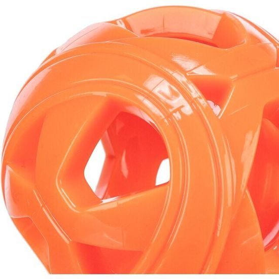 Trixie Honeycomb Ball prodyšný míček 6 cm TPR oranžová