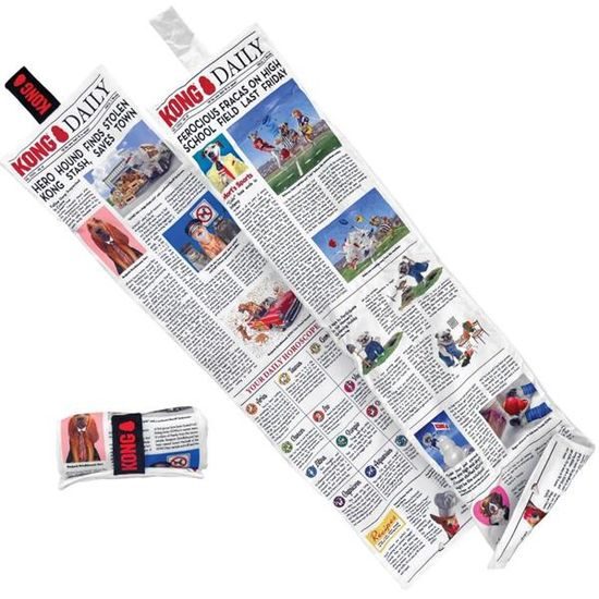 KONG Hračka plyš Daily Newspaper XL