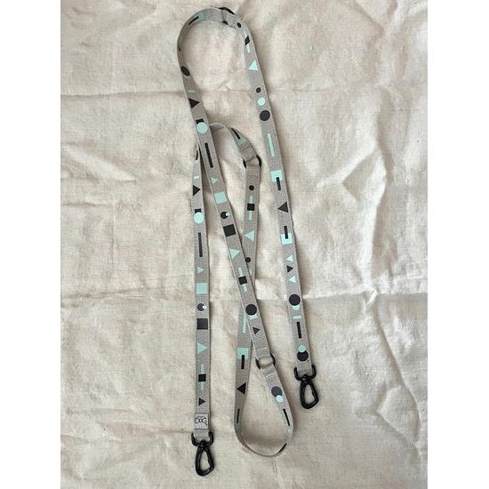 FUNKY DOG Konopné přepínací vodítko pro psa 3 m barevný vzor