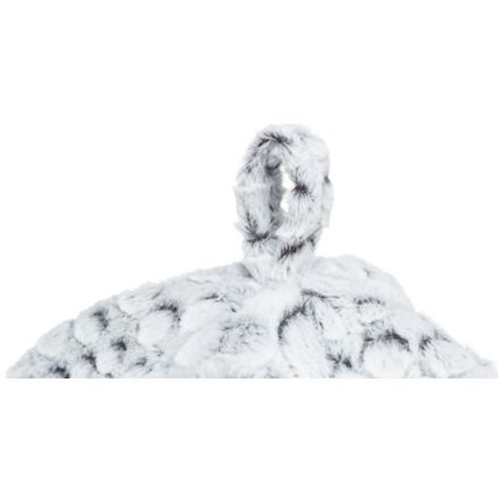 Trixie MILA plyšová jeskyně s polštářem 32x42x32cm bílá/šedá