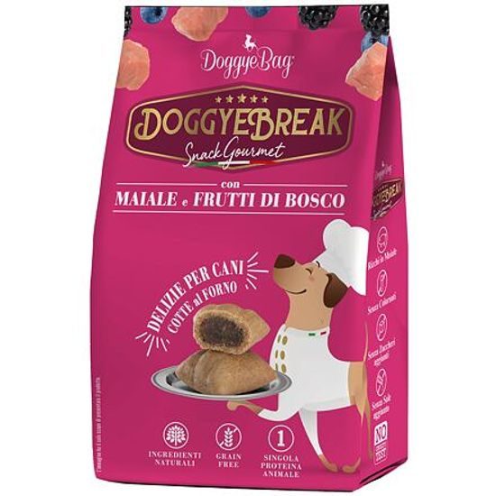 DoggyeBag DoggyeBreak s vepřovým masem a lesními plody 180 g