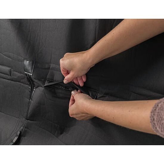 Trixie Autopotah za zadní sedadla 1,45x1,60m černý