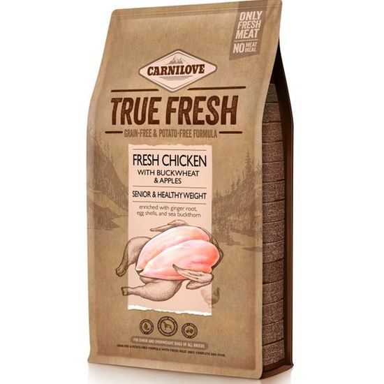 Carnilove Dog True Fresh Chicken Senior & Healthy Weight 4 kg
