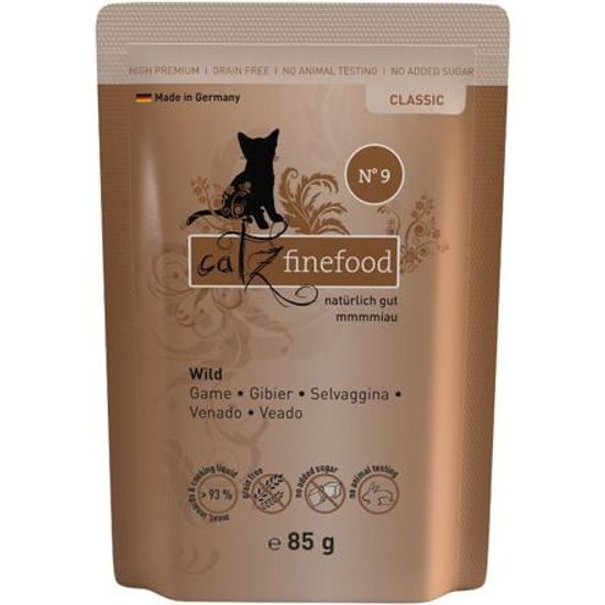 Catz finefood Kapsička CF No.9 se zvěřinou 85 g